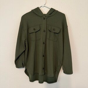 Button-Up Hoodie